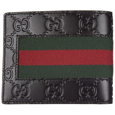 gucci signature mens wallet|real Gucci men's wallet.